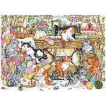 Sew Many Kittens Counted Cross Stitch Kit (image for) Sew Many Kittens Counted Cross Stitch Kit